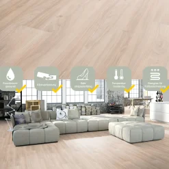 SPECHT SPC Vinyl Ambiente Calvados Eiche1220x230x4,8mm NS 0,5 ^ Specht Vinylboden Outlet