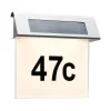 Special Solar Hausnummernleuchte 0,2WEdelst./Weiss Edelstahl/Acryl IP44 ^ Paulmann Outlet