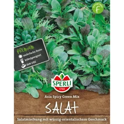 Asia-Salatmischung Asia Spicy Green Mix ^ Sperli