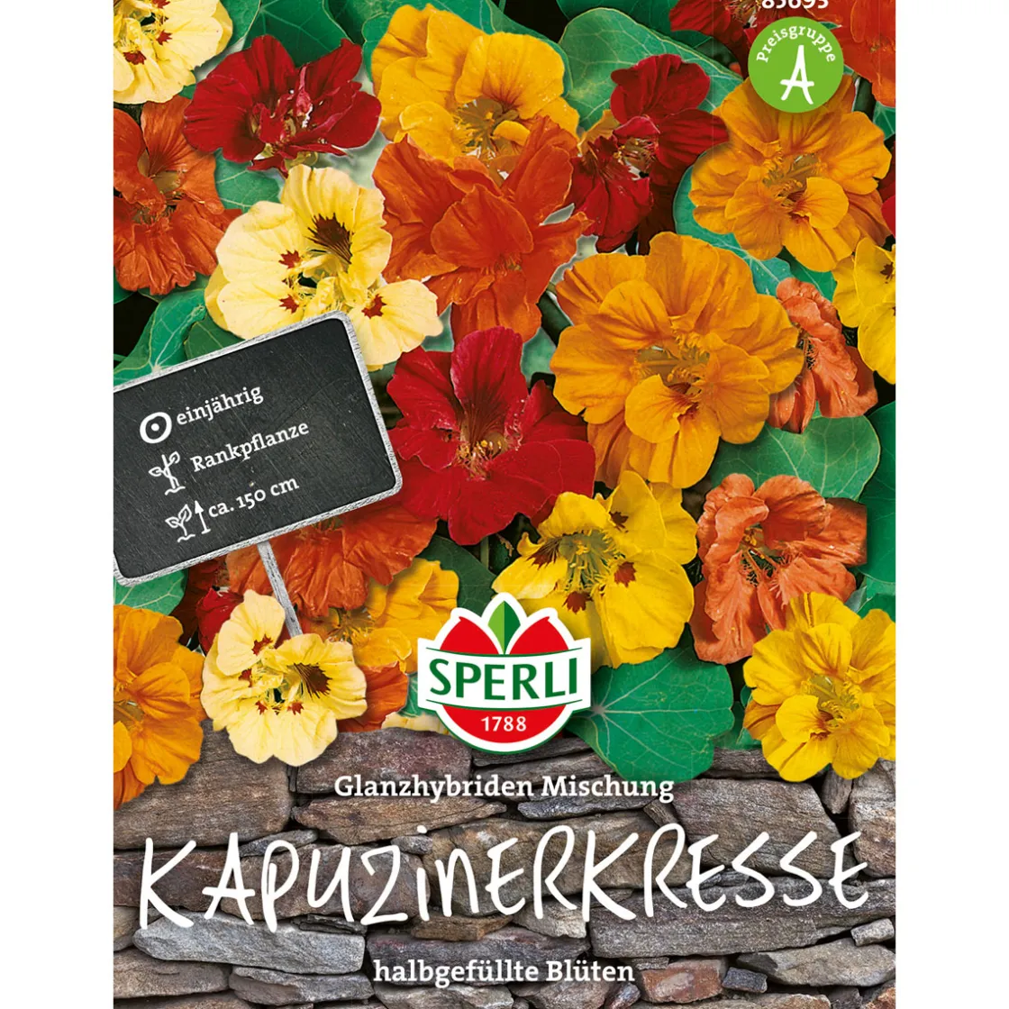 Kapuzinerkresse Glanzhybriden Mischung ^ Sperli New