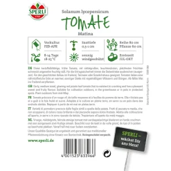 Tomaten Matina ^ Sperli Sale