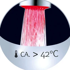 Spültischarmatur Stella mit LED chrom ^ Sale