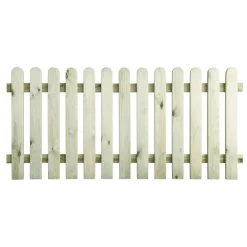 Staketenzaun gerade 180 x 85 cm ^ Online