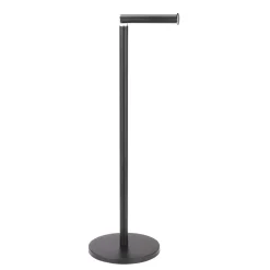 Stand Toilettenpapierh 2in1 schwarzmatt ^ Wenko