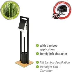 Stand WC-Garnitur Bambusa ^ Wenko Hot