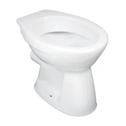 Stand-WC Uni Flachspüler weiß ^ Outlet