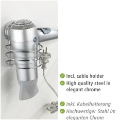 Static-Loc Plus HaartrocknerhalterOsimo ^ Wenko