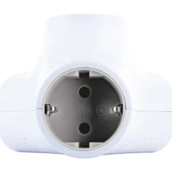 Steckdosen Y-Verteiler 3x Strom+2x USB1.4m ^ Schwaiger Outlet