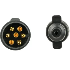 Stecker 7-polig aus Kunststoff ^ New