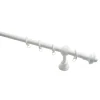 Stilgarnitur Bifo 28 mm weiß 120 cm ^ Gardinia New