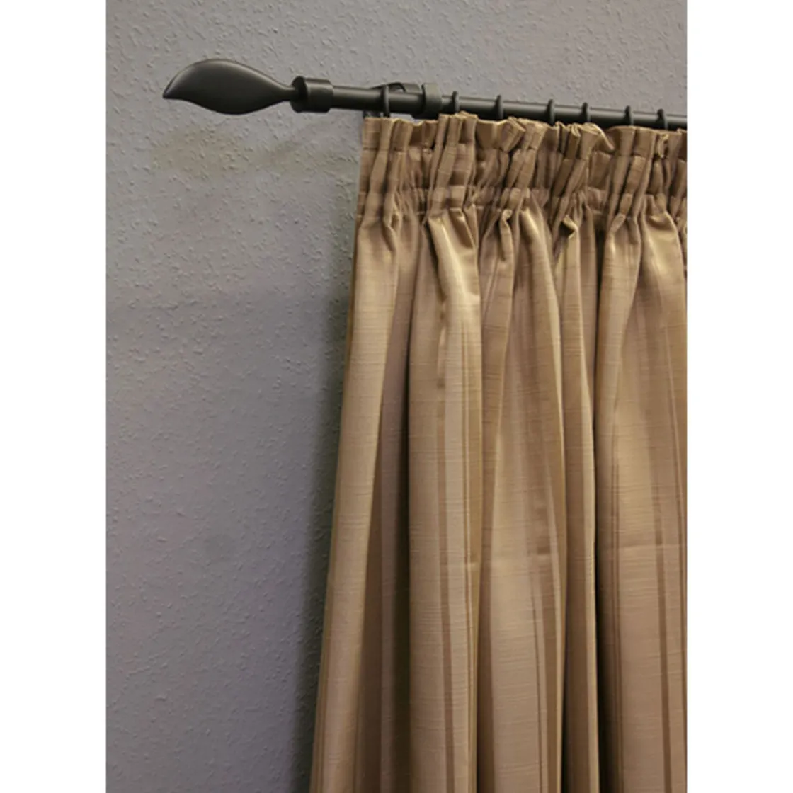 Stilgarnitur Flame 16/19mm schw, 130 - 240cm ^ Gardinia Online