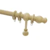 Stilgarnitur Lugano 28mm natur 250 cm ^ Gardinia Outlet