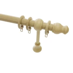 Stilgarnitur Lugano 28mm natur 200 cm ^ Gardinia New