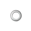 Stoffoese 46/28 mm silber matt 10er ^ Gardinia Clearance