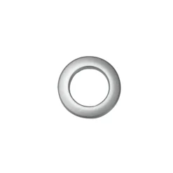 Stoffoese 46/28 mm silber matt 10er ^ Gardinia Clearance