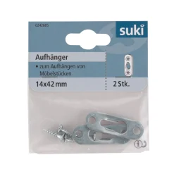 Aufhänger verzinkt mm 2 Stück ^ Suki New