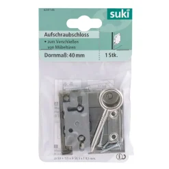 Aufschraubschloss gleichschließend 40 x 59 x 58,5 mm ^ Suki Clearance