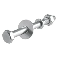 Bodenhülsen-Set M10 x 90 mm verzinkt 10 Stück ^ Suki Best