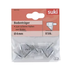 Bodenträger Kunststoff Durchmesser 0,4 x 0,8 cm transparent 8 Stück ^ Suki Sale
