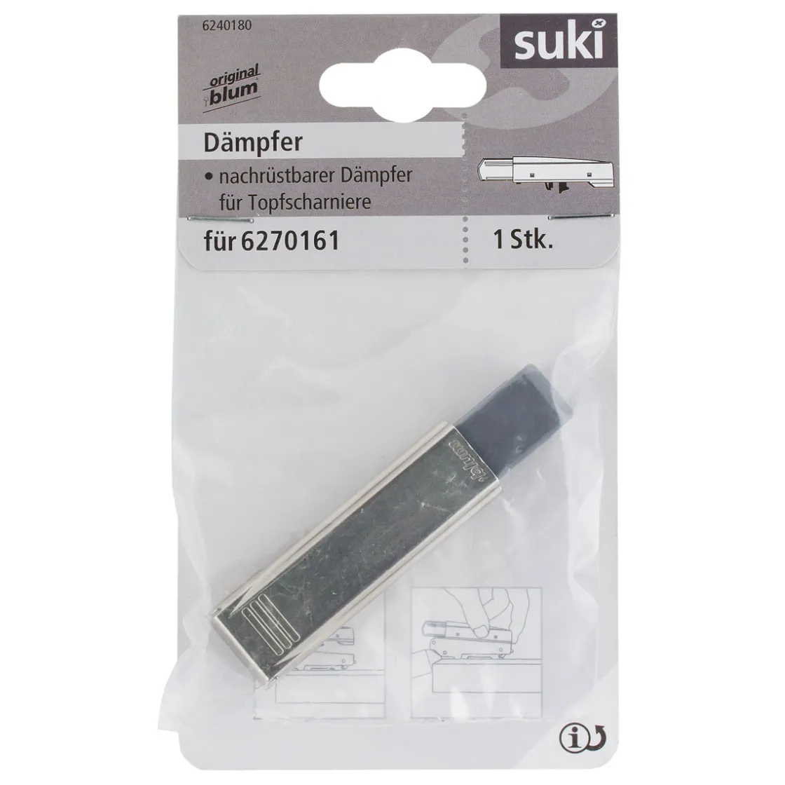Dämpfer für Topfscharnier vorliegend ^ Suki Discount
