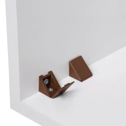 Eckverbinder braun 3,5 x 2,5 cm 4 Stück ^ Suki Hot