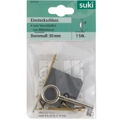 Einsteckschloss gleichschließend 30 x 45 x 45 mm ^ Suki Discount