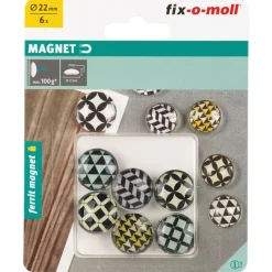 Glas-Magnete Ferrit Ø 22 x 9 mm ^ Suki Online