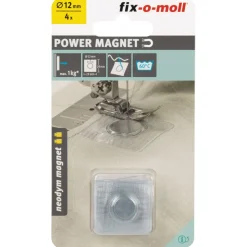 Magnete Neodym Ø 12 x 2 mm, zum Einnähen ^ Suki Sale