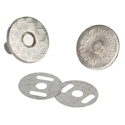 Magnetverschluss Neodym Ø 18 mm, silber ^ Suki Sale