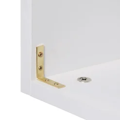 Möbelwinkel vermessingt 2 mm 4 Stück ^ Suki Outlet