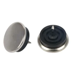 Metallgleiter mit Stift Durchmesser 30 mm 4 Stück ^ Suki
