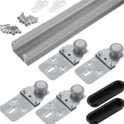 Schrankschiebetür-System-Set Serie D 200 cm ^ Suki Online
