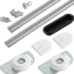 Schrankschiebetür-System-Set Serie G 200 cm ^ Suki Clearance
