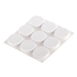 Schutzpuffer klebend 2,1 cm weiß 9 Stück ^ Suki Best