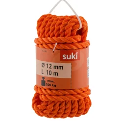 Seil gedreht PP 12,0 mm 10m ^ Suki Clearance