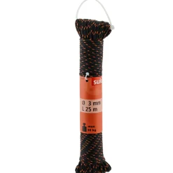 Sportseil PE/PA 25m schwarz- ^ Suki Hot