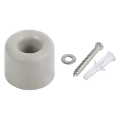 Türstopper mit Schraube 2,5 cm hellgrau ^ Suki Outlet