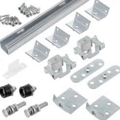 Zimmerschiebetür-System-Set Serie C 155 cm ^ Suki Outlet