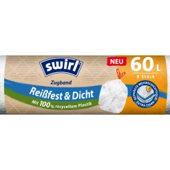 Zugband- Müllbeutel 60 L ^ Swirl Sale