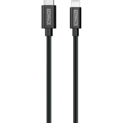 Sync u.Ladekabel Typ Apple lightning aufC 0,5m schwarz ^ Schwaiger New