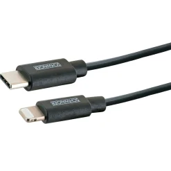 Sync u.Ladekabel Typ Apple lightning aufC 0,5m schwarz ^ Schwaiger New