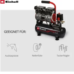 TE-AC 6 Silent Kompressor ^ Einhell Clearance