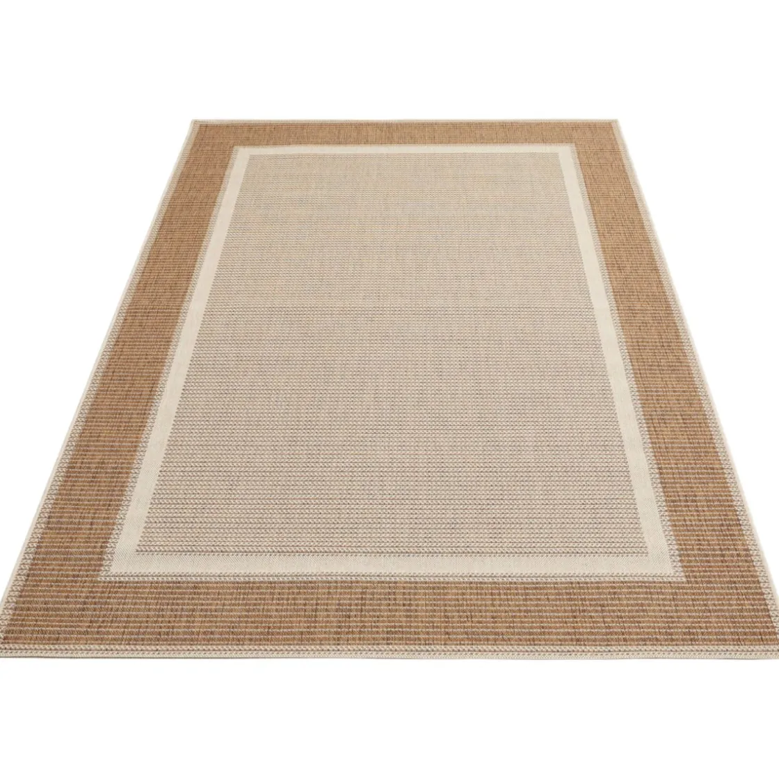 Teppich Arizona 160x230cm Borduere beige1969-01 ^ andiamo New