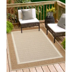 Teppich Arizona 160x230cm Borduere beige1969-01 ^ andiamo New