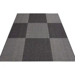 Teppich Arizona 133x190cm kariertanthrazit 972-81 ^ andiamo