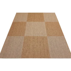 Teppich Arizona 160x230cm kariert beigebraun 972-10 ^ andiamo Sale