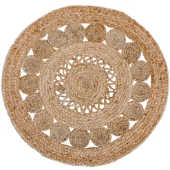 Teppich Balo rund 80cm ^ Luxor living New