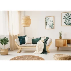 Teppich Balo rund 80cm ^ Luxor living New
