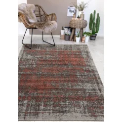 Teppich Campos 120x170 cm grau-coralle ^ andiamo Clearance