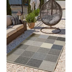 Teppich Clyde 160x230cm beige-blau ^ andiamo Sale